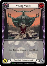 Vexing Malice (Red) (Extended Art) - LGS057 #LGS057