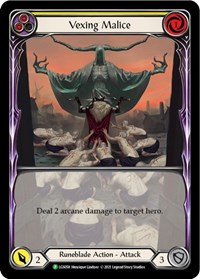 Vexing Malice (Yellow) (Extended Art) - LGS058 #LGS058