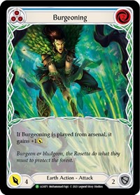 Burgeoning (Blue) - LGS071 #LGS071