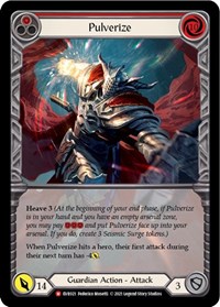 Pulverize (Extended Art) #EVR021