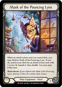 Mask of the Pouncing Lynx #EVR037