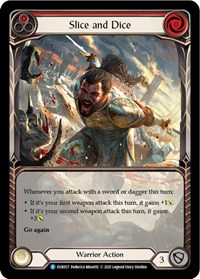 Slice and Dice (Red) (Extended Art) #EVR057