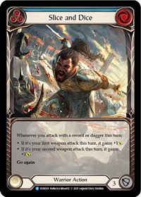 Slice and Dice (Blue) (Extended Art) #EVR059