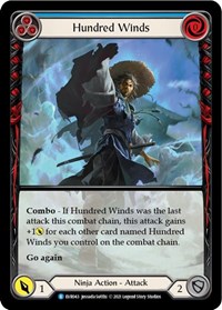 Hundred Winds (Blue) (Extended Art) #EVR043