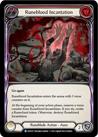 Runeblood Incantation (Red) #EVR107