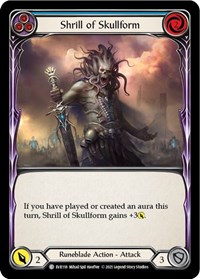 Shrill of Skullform (Blue) #EVR118