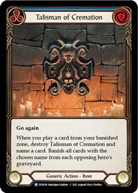Talisman of Cremation #EVR189