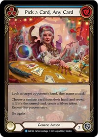 Pick a Card, Any Card (Blue) (Extended Art) #EVR169