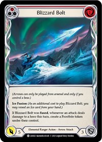 Blizzard Bolt (Red) #LXI022