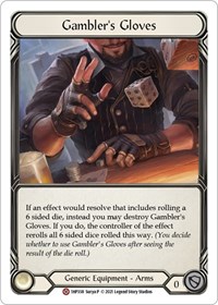 Gambler's Gloves #1HP358