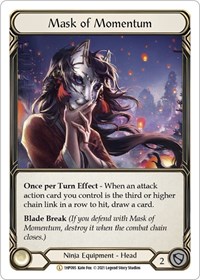 Mask of Momentum #1HP095