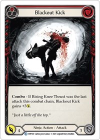 Blackout Kick (Red) #1HP104