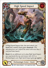 High Speed Impact (Blue) #1HP195