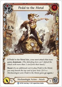 Pedal to the Metal (Red) #1HP196