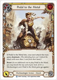 Pedal to the Metal (Yellow) #1HP197