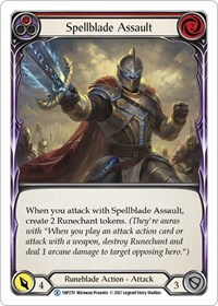 Spellblade Assault (Red) #1HP270