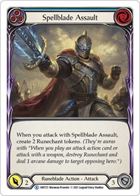 Spellblade Assault (Blue) #1HP272