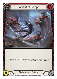Torrent of Tempo (Red) #1HP128