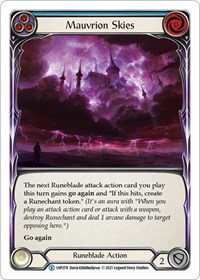 Mauvrion Skies (Blue) #1HP278