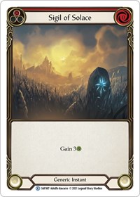 Sigil of Solace (Red) #1HP387