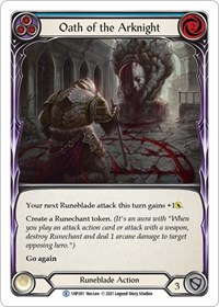 Oath of the Arknight (Blue) #1HP281