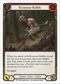Ravenous Rabble (Red) #1HP393