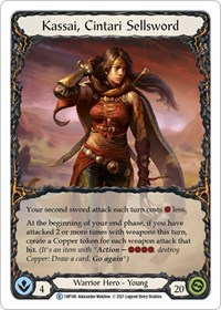 Kassai, Cintari Sellsword #1HP140