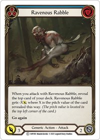 Ravenous Rabble (Blue) #1HP395