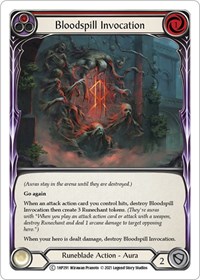 Bloodspill Invocation (Red) #1HP291