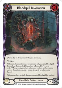 Bloodspill Invocation (Yellow) #1HP292