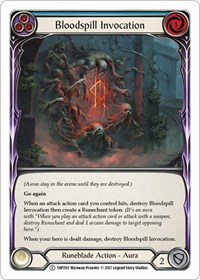 Bloodspill Invocation (Blue) #1HP293