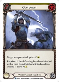 Overpower (Yellow) #1HP154