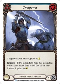 Overpower (Blue) #1HP155