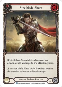 Steelblade Shunt (Red) #1HP156
