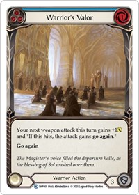 Warrior's Valor (Blue) #1HP161