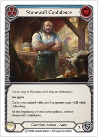 Stonewall Confidence (Blue) #1HP084
