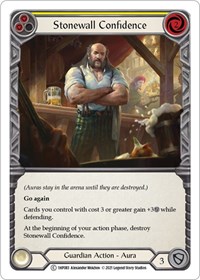 Stonewall Confidence (Yellow) #1HP083
