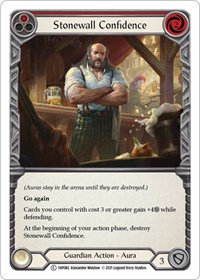 Stonewall Confidence (Red) #1HP082