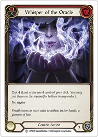 Whisper of the Oracle (Red) #1HP423