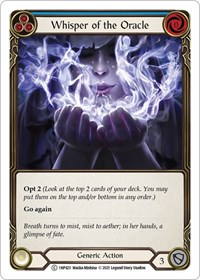 Whisper of the Oracle (Blue) #1HP425