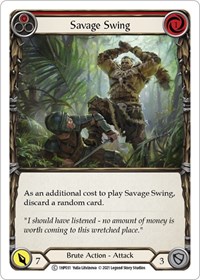 Savage Swing (Red) #1HP031