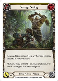 Savage Swing (Yellow) #1HP032