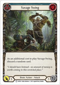 Savage Swing (Blue) #1HP033