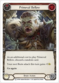 Primeval Bellow (Red) #1HP040