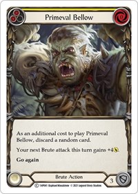 Primeval Bellow (Yellow) #1HP041