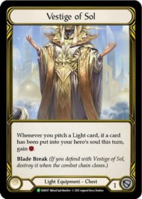 Vestige of Sol (Golden) - FAB017 #FAB017