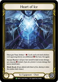 Heart of Ice (Golden) - FAB053 #FAB053