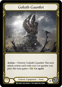 Goliath Gauntlet (Golden) - FAB064 #FAB064