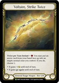 Voltaire, Strike Twice (Golden) - FAB075 #FAB075