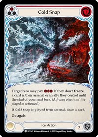 Cold Snap (Red) #UPR147